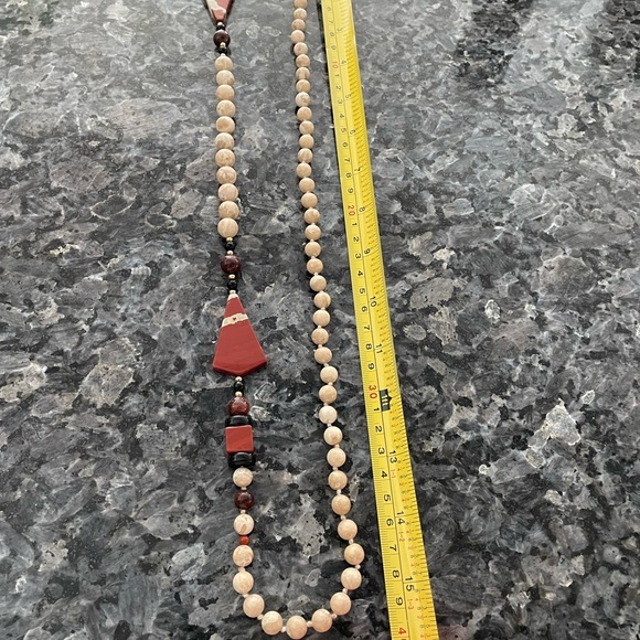 Vintage stone necklace(SW) - Picture 5 of 5